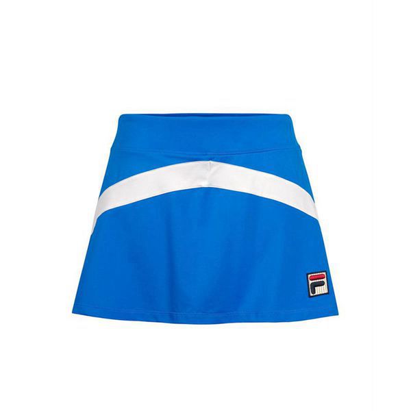 Fila Sukne Damske Biele / Fluorescencia Modre - Heritage Colourblocked Vypredaj - Slovakia 67930-KZS